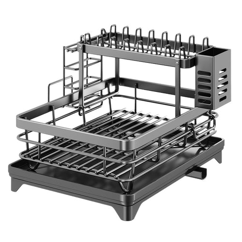 Stainless steel dish drying rack