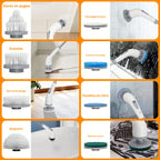 Brosse de Nettoyage Électrique Rotative