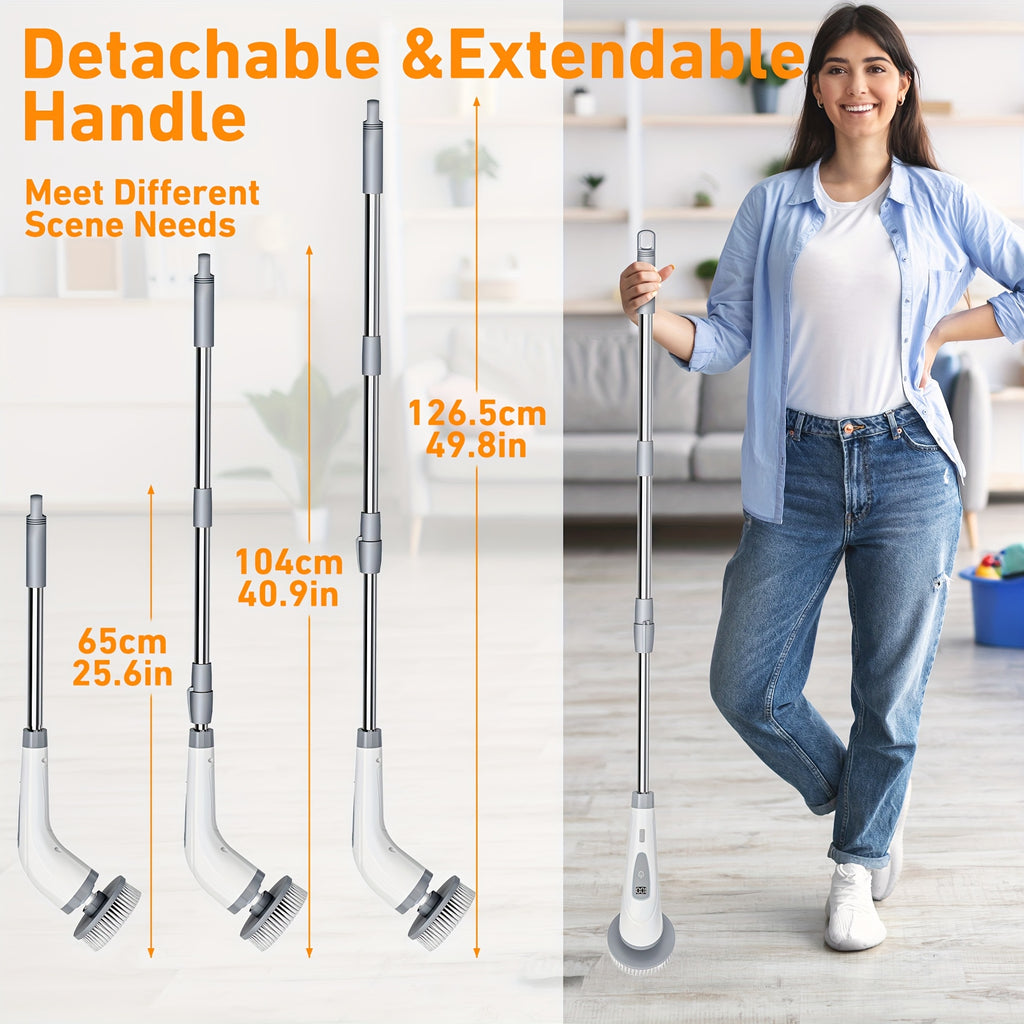 Brosse de Nettoyage Électrique Rotative